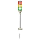 SCHNEIDER, 24V DC, With Buzzer, XVGB3SH MONOLITHIC TOWER LIGHT