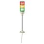 SCHNEIDER, 24V DC, With Buzzer, XVGB3SH MONOLITHIC TOWER LIGHT