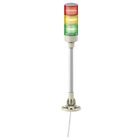 SCHNEIDER, 24V DC, Without Buzzer, XVGB3M MONOLITHIC TOWER LIGHT