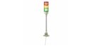 SCHNEIDER, 24V DC, Without Buzzer, XVGB3M MONOLITHIC TOWER LIGHT