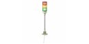 SCHNEIDER, 24V DC, With Buzzer, XVGB3SM MONOLITHIC TOWER LIGHT