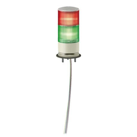 SCHNEIDER, 24V DC, Without Buzzer, XVGB2W MONOLITHIC TOWER LIGHT