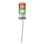 SCHNEIDER, 24V DC, Without Buzzer, XVGB2W MONOLITHIC TOWER LIGHT