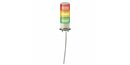 SCHNEIDER, 24V DC, Without Buzzer, XVGB3W MONOLITHIC TOWER LIGHT