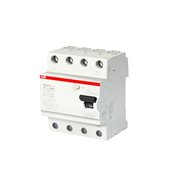 ABB, 4 Pole, 40A, Type FB204 AC-40/0.03 RCCB