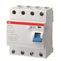 ABB, 4 Pole, 100A, Type F204 AC-100/0.1 RCCB