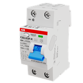 ABB, 2 Pole, 25A, 30mA, Type F202 A-25/0.03 AP-R RCCB