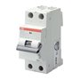 ABB, 1 POLE+N, 6A, 30mA, Type DS201 M C6 APR30 RCBO