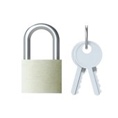 ABB, Padlock with 2 keys for MCB, SD, RCCB