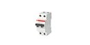 ABB, 2 Pole, 10A, SB202 M-B, B-CURVE MCB