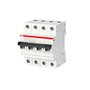 ABB, 4 Pole, 4A, SB204 M-C, C-CURVE MCB