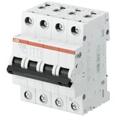 ABB, 3 Pole+N, 100A, S203 C-CURVE MCB