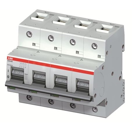 ABB, 4 Pole, 125A, S804B C-CURVE MCB