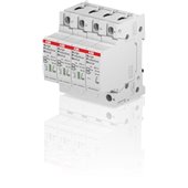 ABB, 3 Pole+N, 275V, 12.5kA, TYPE 1+2-METAL OXIDE VARISTOR, SPD