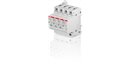 ABB, 3 Pole+N, 275V, 12.5kA, TYPE 1+2-METAL OXIDE VARISTOR, SPD