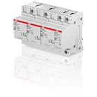 ABB, 3 Pole+N, 440V, 12.5kA, TYPE 1+2-METAL OXIDE VARISTOR, SPD