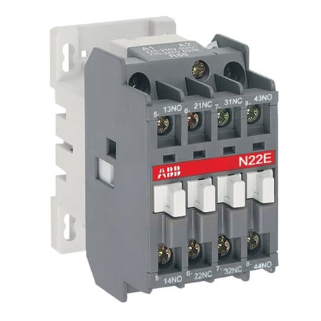 ABB, 24V AC, N22E Type, AUXILIARY CONTACTOR