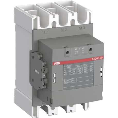 ABB, 265A, 3 Pole, 24V AC, AX CONTACTOR