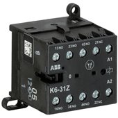 ABB, 24V AC, K6-31Z MINI AUXILIARY CONTACTOR