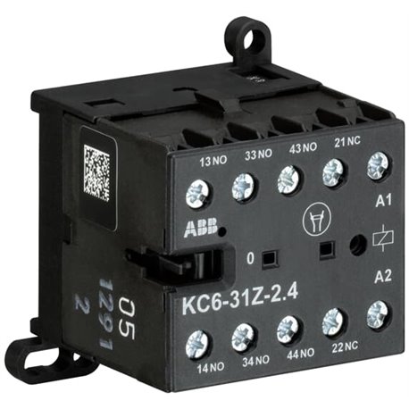 ABB, 24V DC, KC6-31Z MINI AUXILIARY CONTACTOR