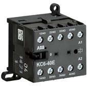 ABB, 24V DC, KC6-40E MINI AUXILIARY CONTACTOR