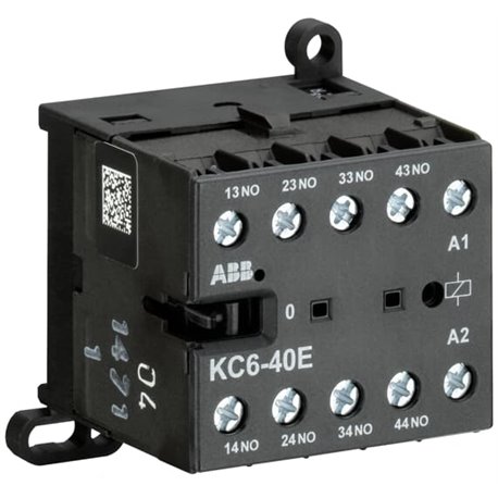 ABB, 24V DC, KC6-40E MINI AUXILIARY CONTACTOR