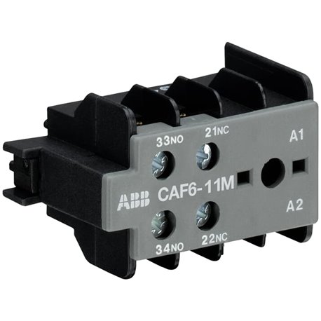 ABB, CAF6-11M Auxiliary Contact Block For MINI CONTACTOR