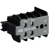 ABB, CAF6-02M Auxiliary Contact Block For MINI CONTACTOR