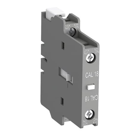 ABB, 2 Pole, CAL18X-11 Type, Add On Block for CONTACTOR