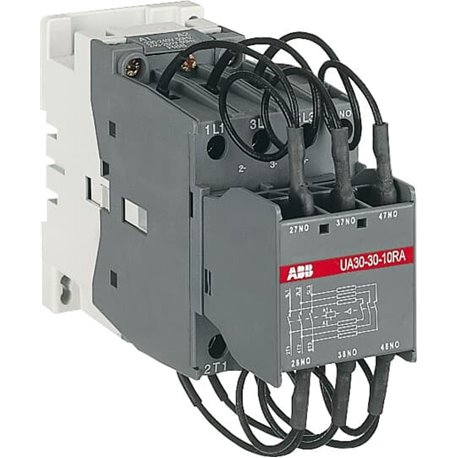 ABB, 30kVAr, 3 Pole, 24V AC, UA CONTACTOR FOR CAPACITOR SWITCHING 