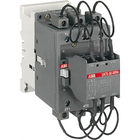 ABB, 50kVAr, 3 Pole, 24V AC, UA CONTACTOR FOR CAPACITOR SWITCHING 