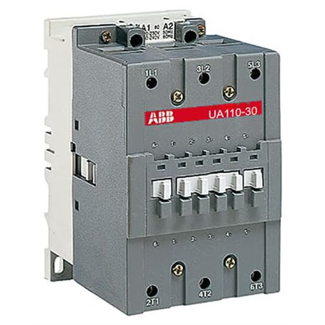 ABB, 80kVAr, 3 Pole, 110V AC, UA CONTACTOR FOR CAPACITOR SWITCHING 