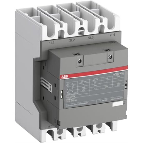 ABB, 275A, 4 Pole, 48-130V AC/DC, AF CONTACTOR