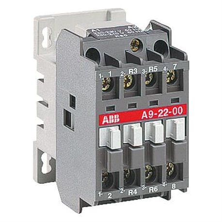 ABB, 25A, 4 Pole, 110-120V AC, CONTACTOR