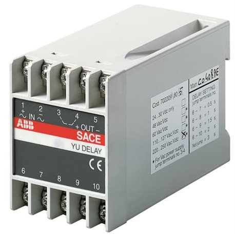 ABB, 24/30V AC/DC, E1/6-T7-T7M-X1, Time Delay, Under Voltage Release for T-Max MCCB