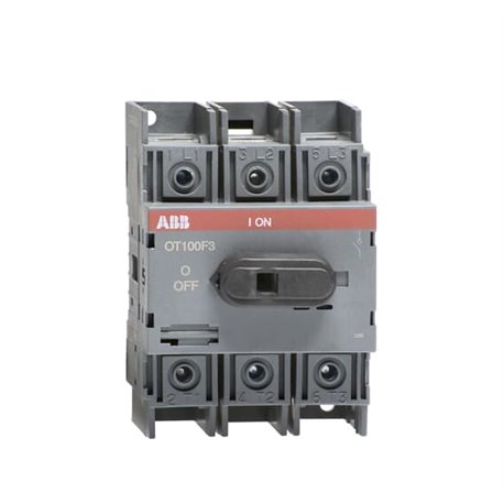 ABB, 3 Pole, 100A, OT100F3 OT MCCB SD