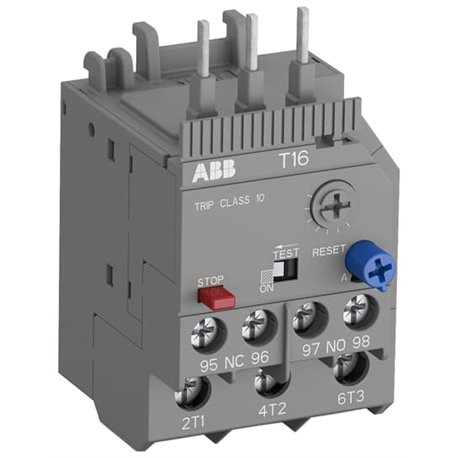 ABB, 0.10-0.13A, T16-0.13 THERMAL OVERLOAD RELAY