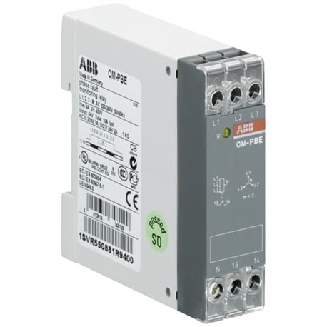 ABB, 3 Phase, 220-240V AC, MEASURING & MONITORING RELAY