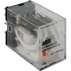 ABB, 5A, 230V AC, 4 C/O (SPDT), CR-MX230AC4L PLUGGABLE INTERFACE RELAY