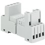 ABB, 2 C/O, CR-M2SS Type, Standard Socket for PLUGGABLE INTERFACE RELAY