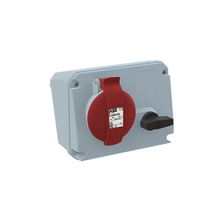 ABB, 16A, 380-415V, 316MHS6 Type, IP44 SOCKET OUTLET