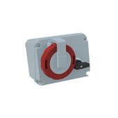 ABB, 32A, 346-415V, 432MHS6W Type, IP67 SOCKET OUTLET