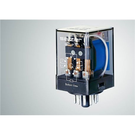 SALZER, 3 Pole, 24V DC M SERIES-MKG RELAY