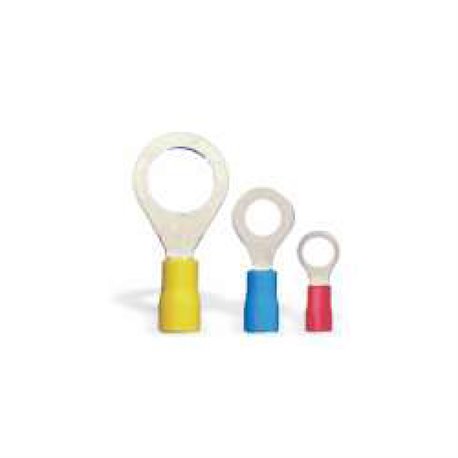 DOWELLS, 0.75-4 Sq mm INSULATED RING TERMINAL